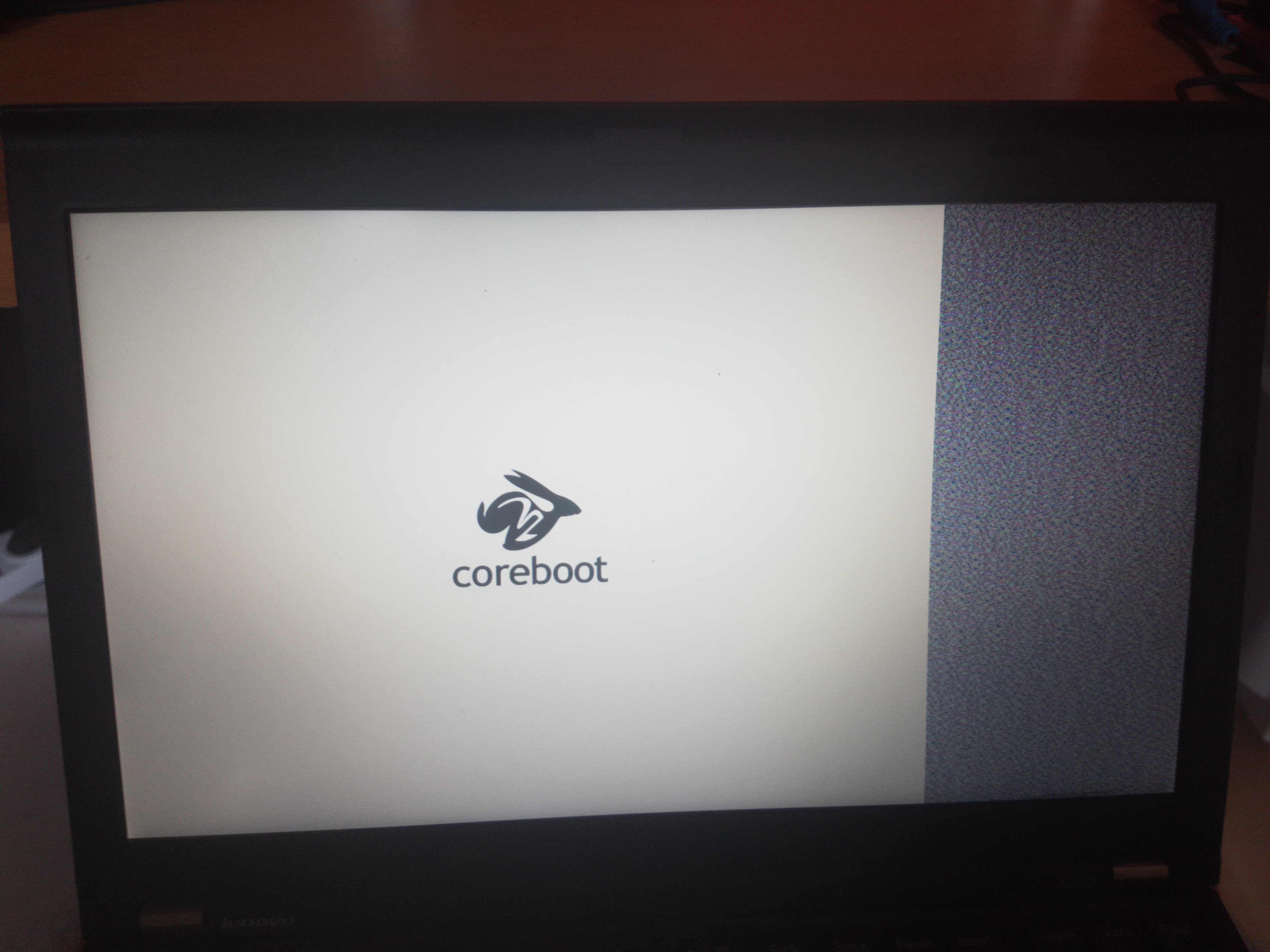 Coreboot Running on the x220i and a Custom Bootsplash